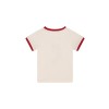 Witte t-shirt met bloem - Juna t-shirt short sleeves dark ecru 
